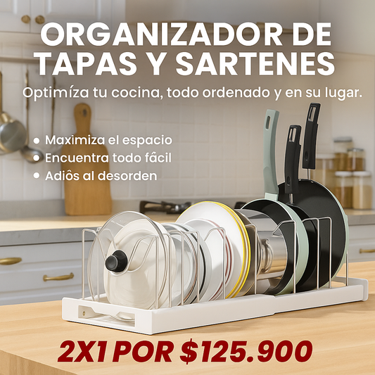 Organizador de Tapas y Sartenes 💥2X1 💥