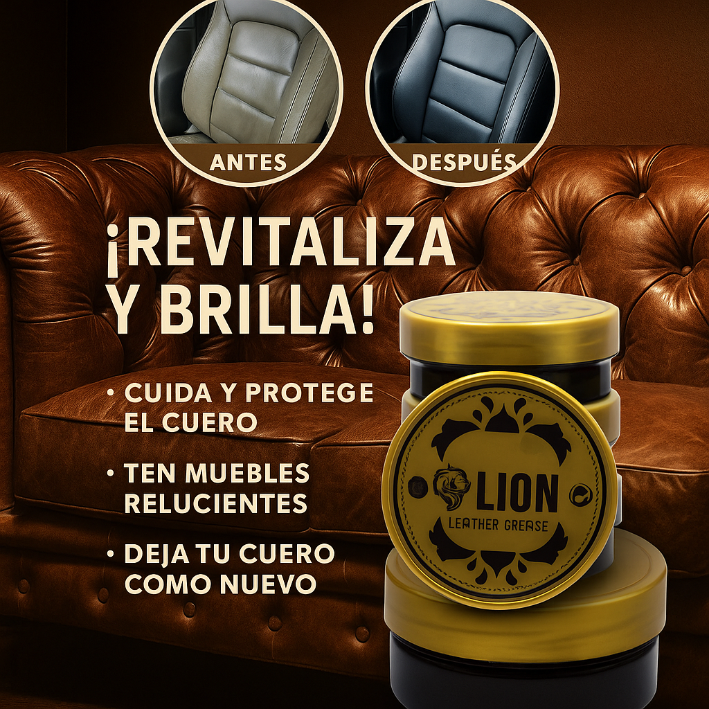 Lion - Grasa Restauradora para cuero (UNIDAD)