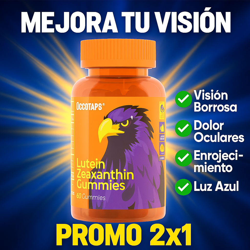 Gomas de Luteina 2X1