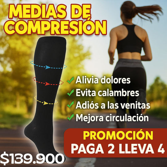 MEDIAS DE COMPRESION DOLCCIA 💥 2X4 💥