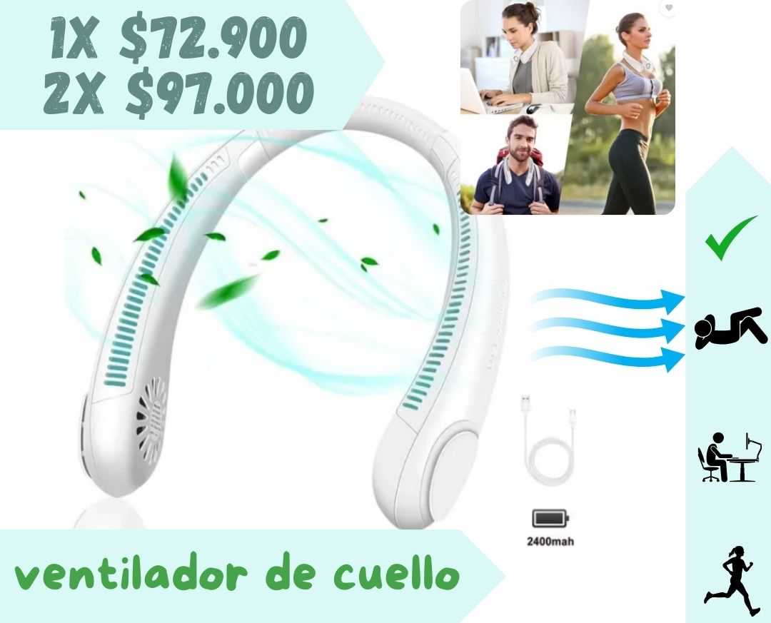 ChillFlex Neck(ventilador cuello )